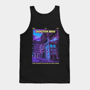 Doctor Who Night Vibe Retro Tank Top